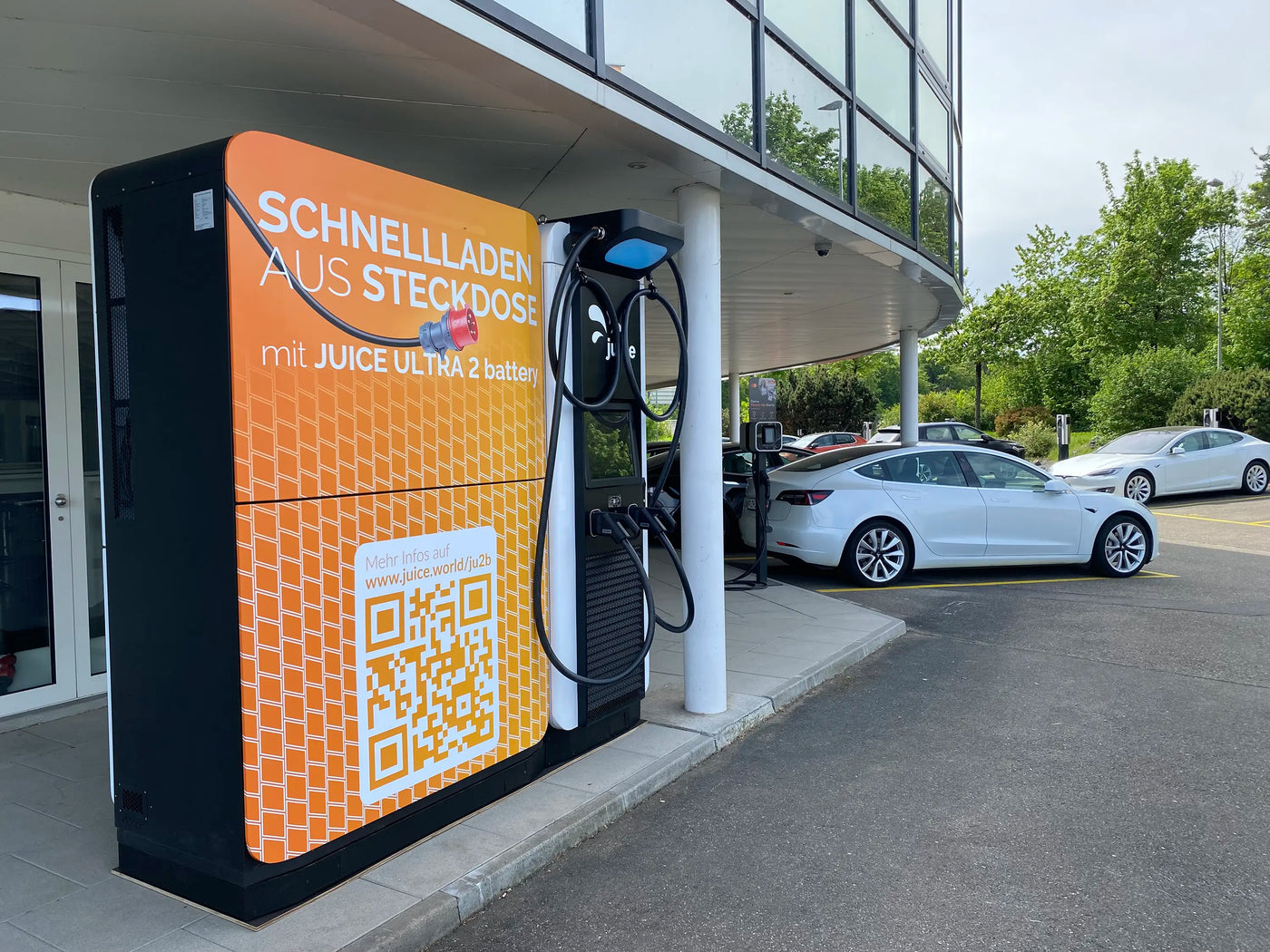 Erster JUICE ULTRA 2 battery in der Schweiz