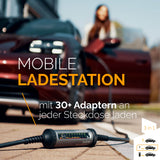 Mobile Ladestation mit 30+ Adaptern