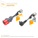 Adapter CEE32 rot, T13