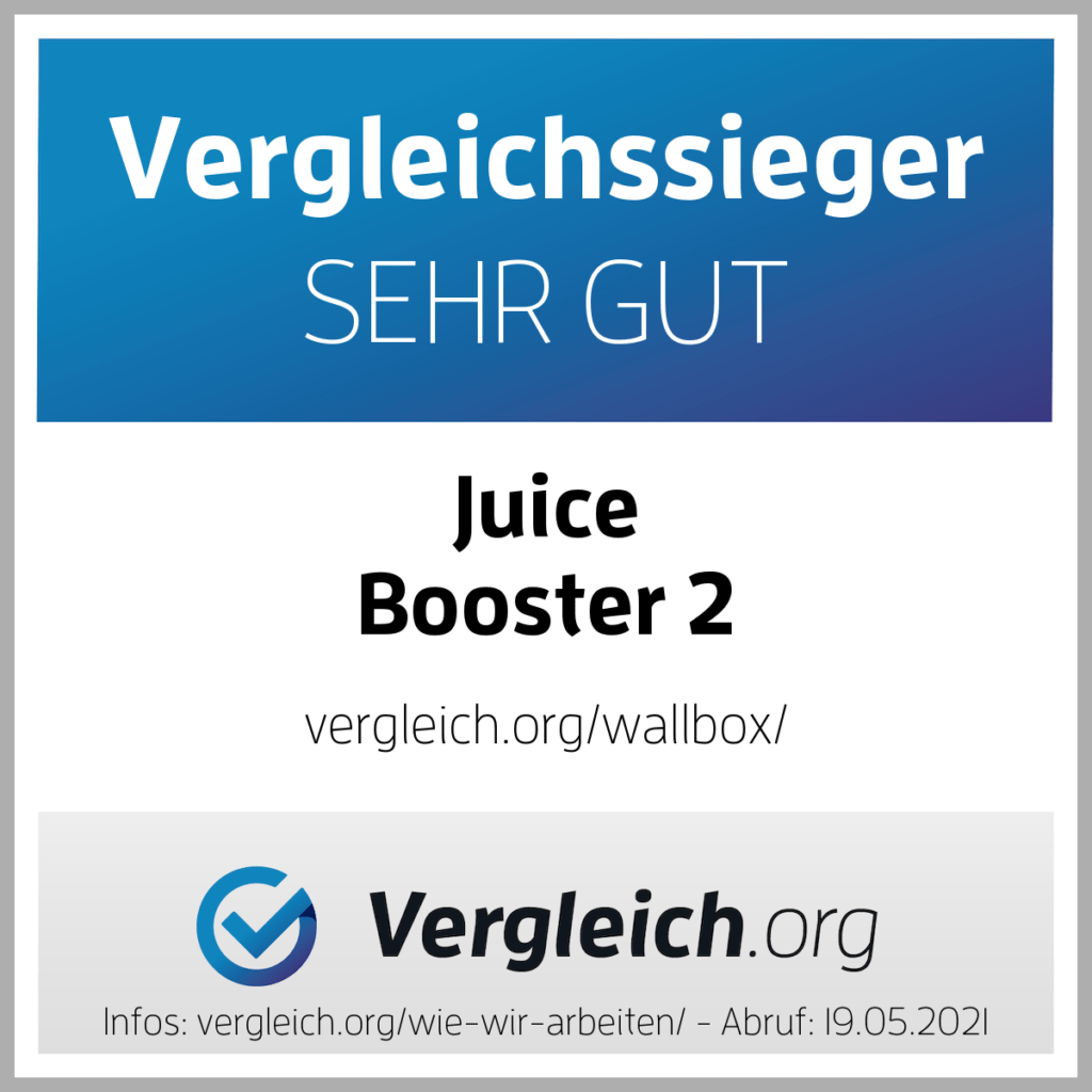 Juice Booster 2 Europe Set, Mobile Wallbox 22kW, sans Installation